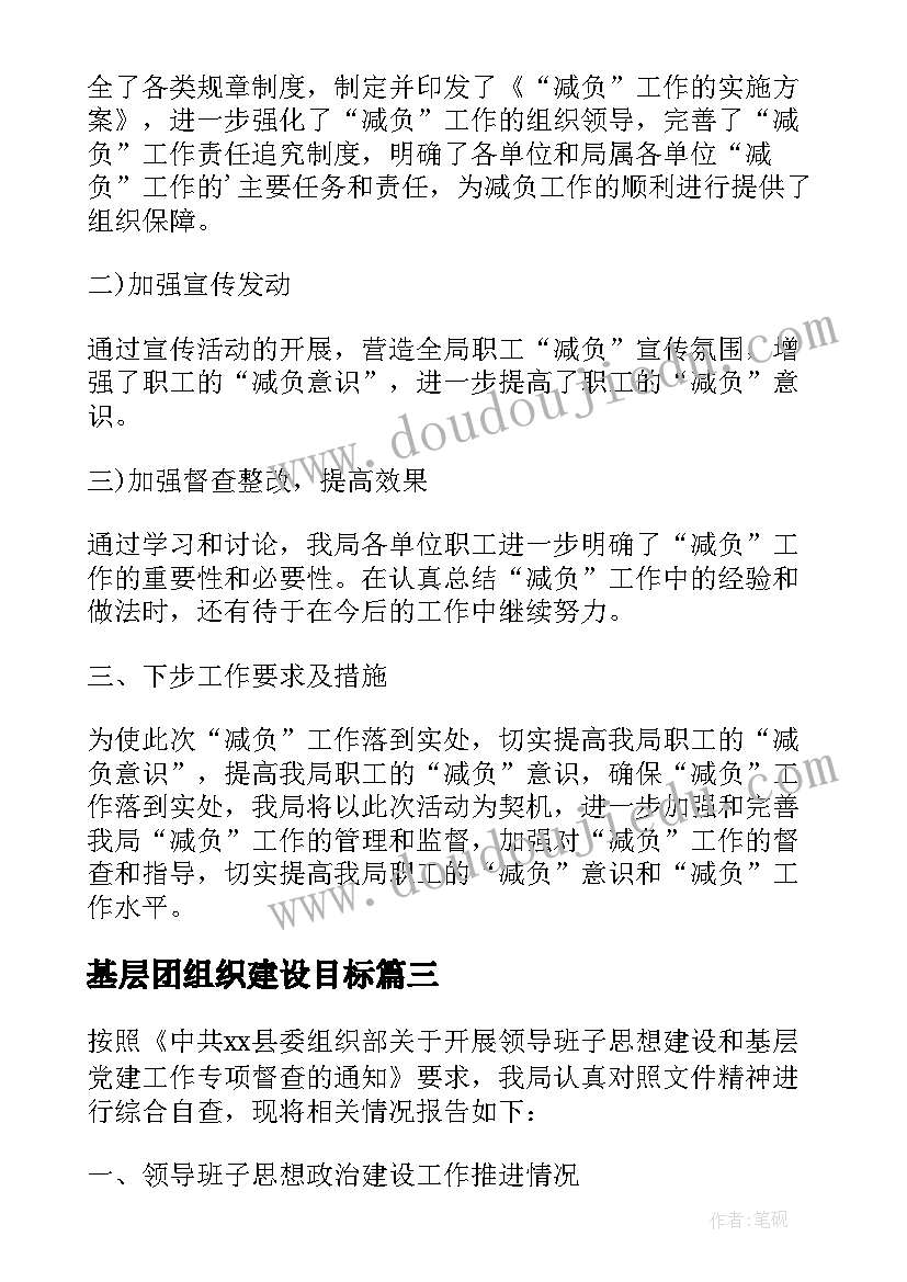 最新基层团组织建设目标 农村基层团组织建设工作总结(优秀5篇)