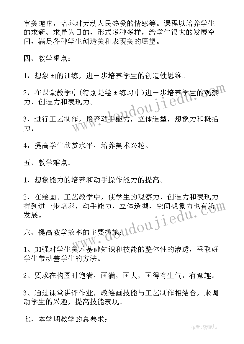 一二年级美术工作总结(大全5篇)