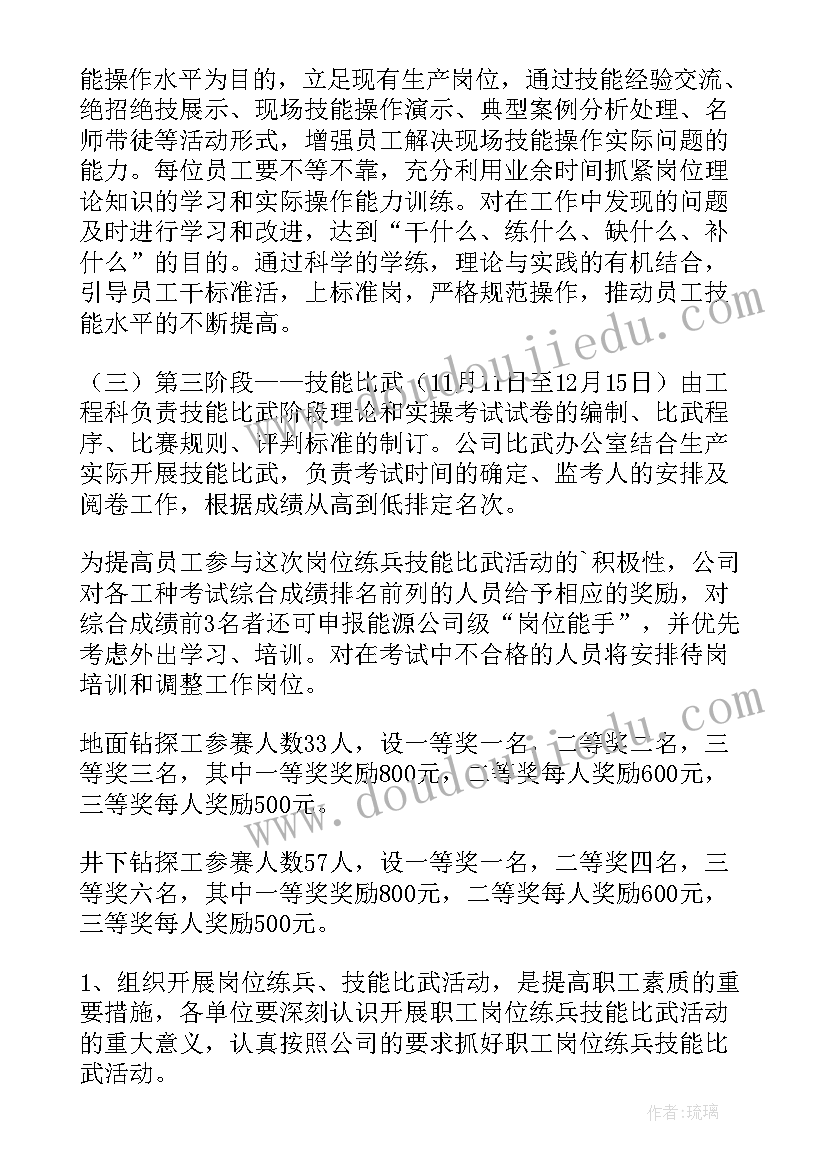 2023年技能标识设计 技能竞赛实施方案(优质6篇)