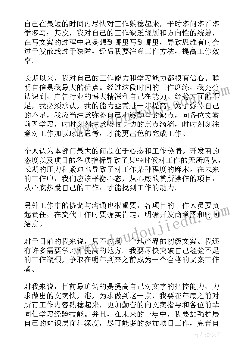 最新国外工作经历 文案转正的工作总结(优秀10篇)