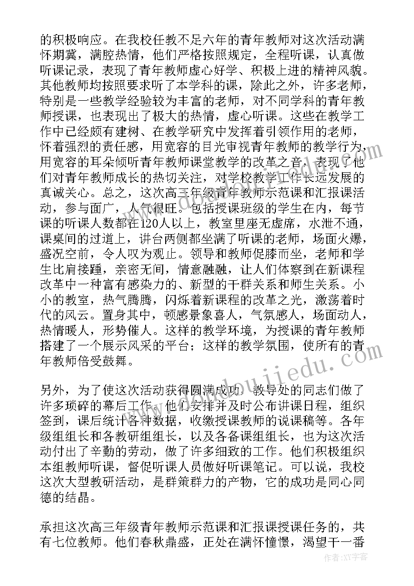 指导化学青年教师总结(优秀8篇)