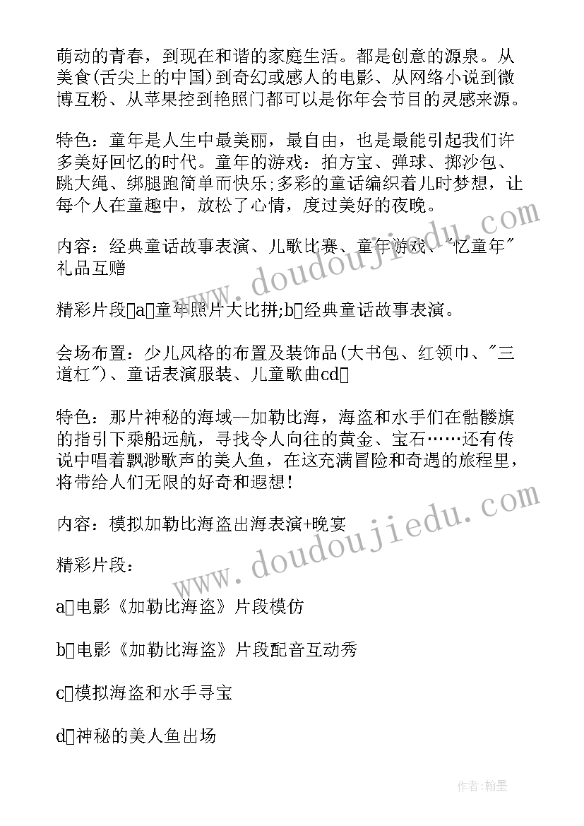 年会策划方案详细流程 年会策划心得体会(优秀8篇)