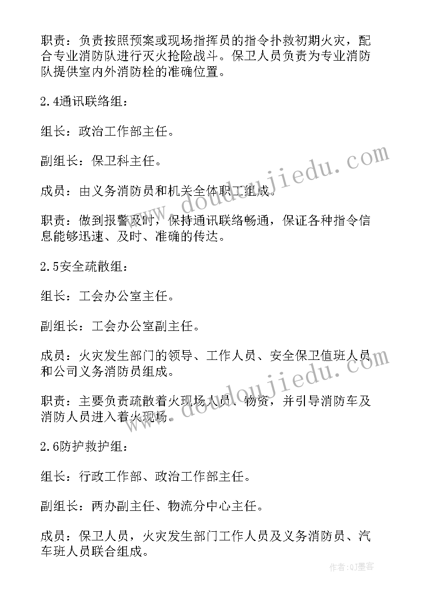 最新快递公司消防应急预案(实用5篇)