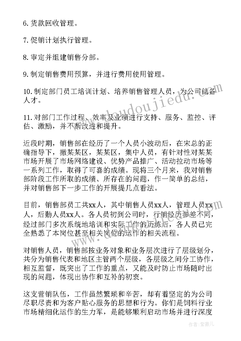 销售主管年度工作概述 销售主管年终工作总结(通用7篇)