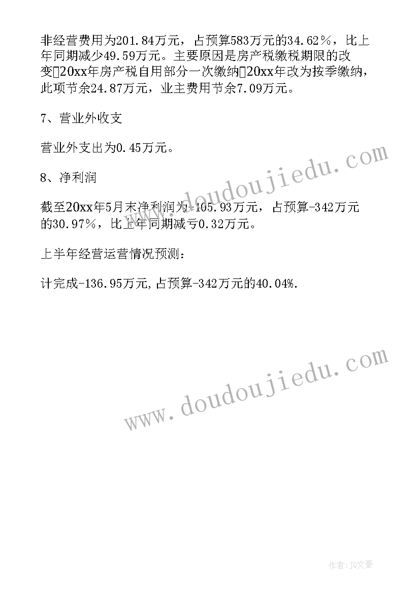 2023年物业品质部工作总结及工作计划 物业上半年工作总结(优秀5篇)