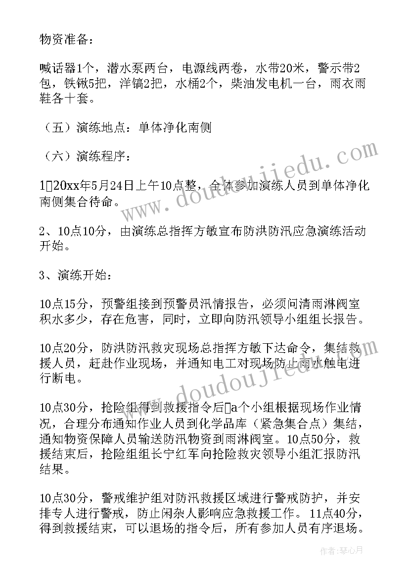 最新市政防汛应急预案(汇总7篇)