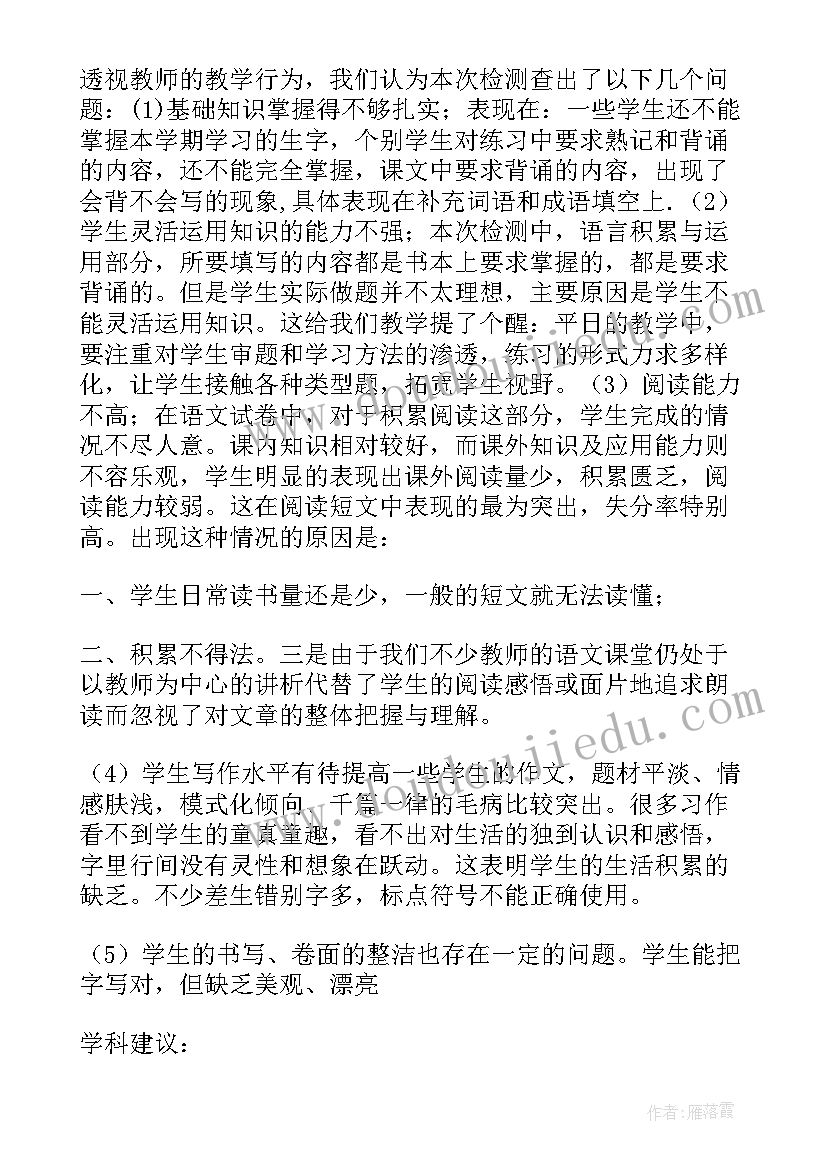 数据质量测试报告(优质5篇)