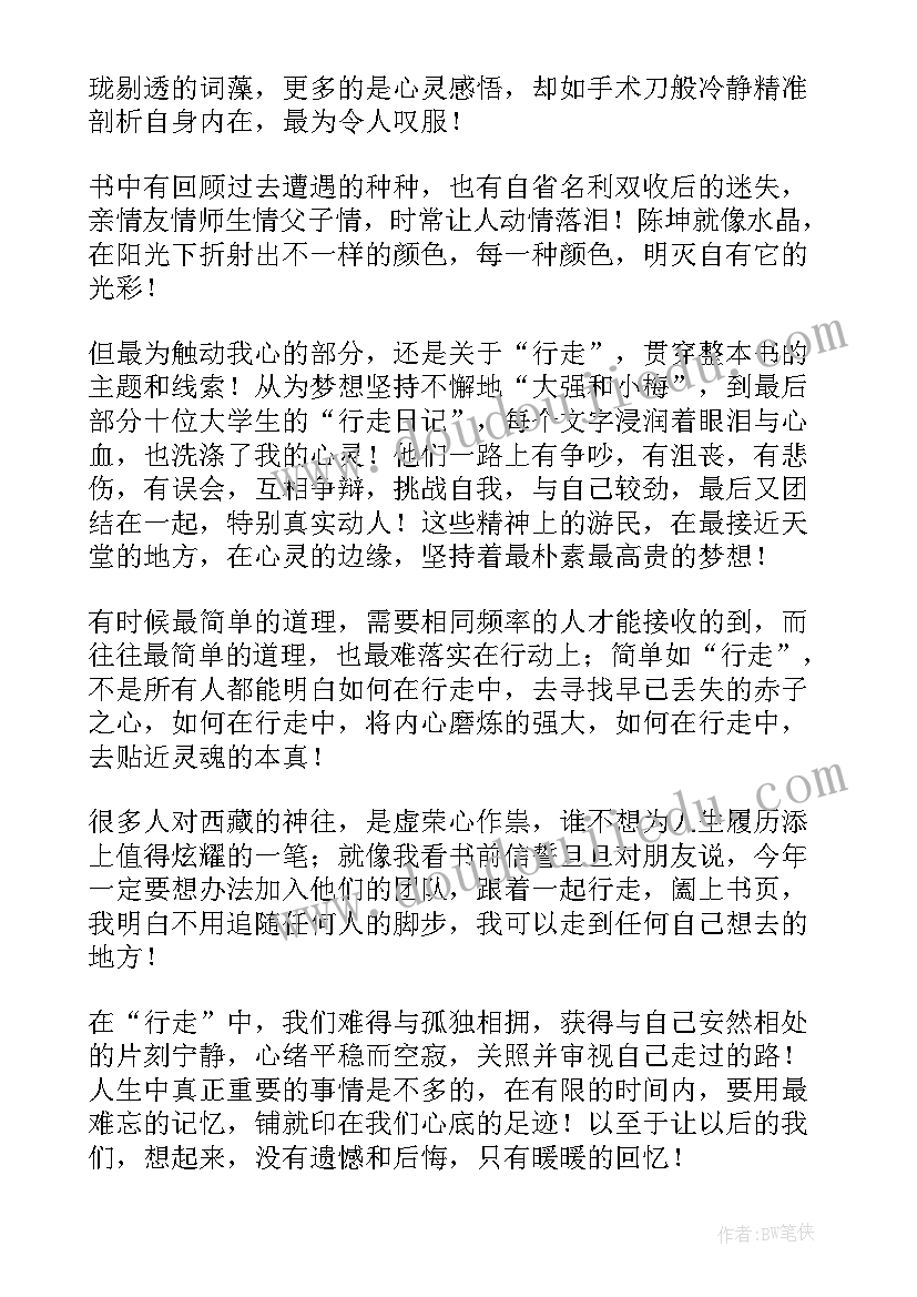 2023年去西藏旅行的感悟 突然就走到了西藏读后感(优秀5篇)