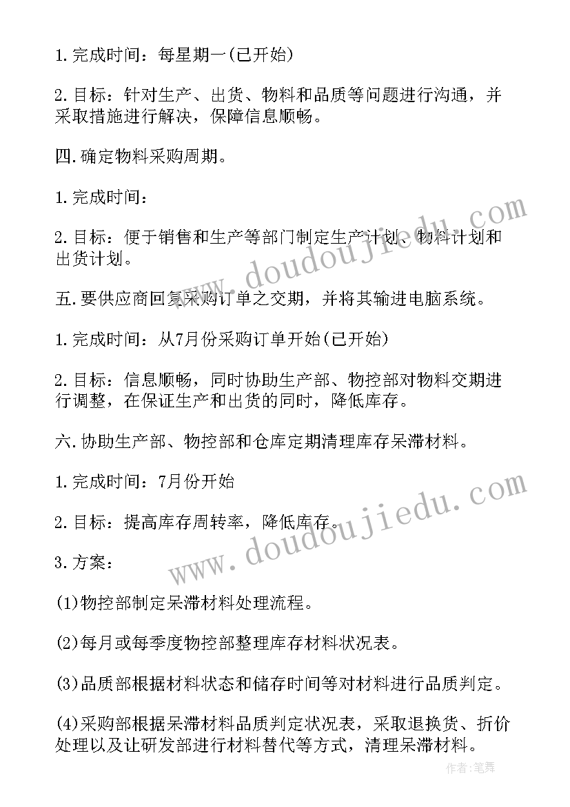 最新药品采购经理任职要求 采购经理工作计划(实用5篇)