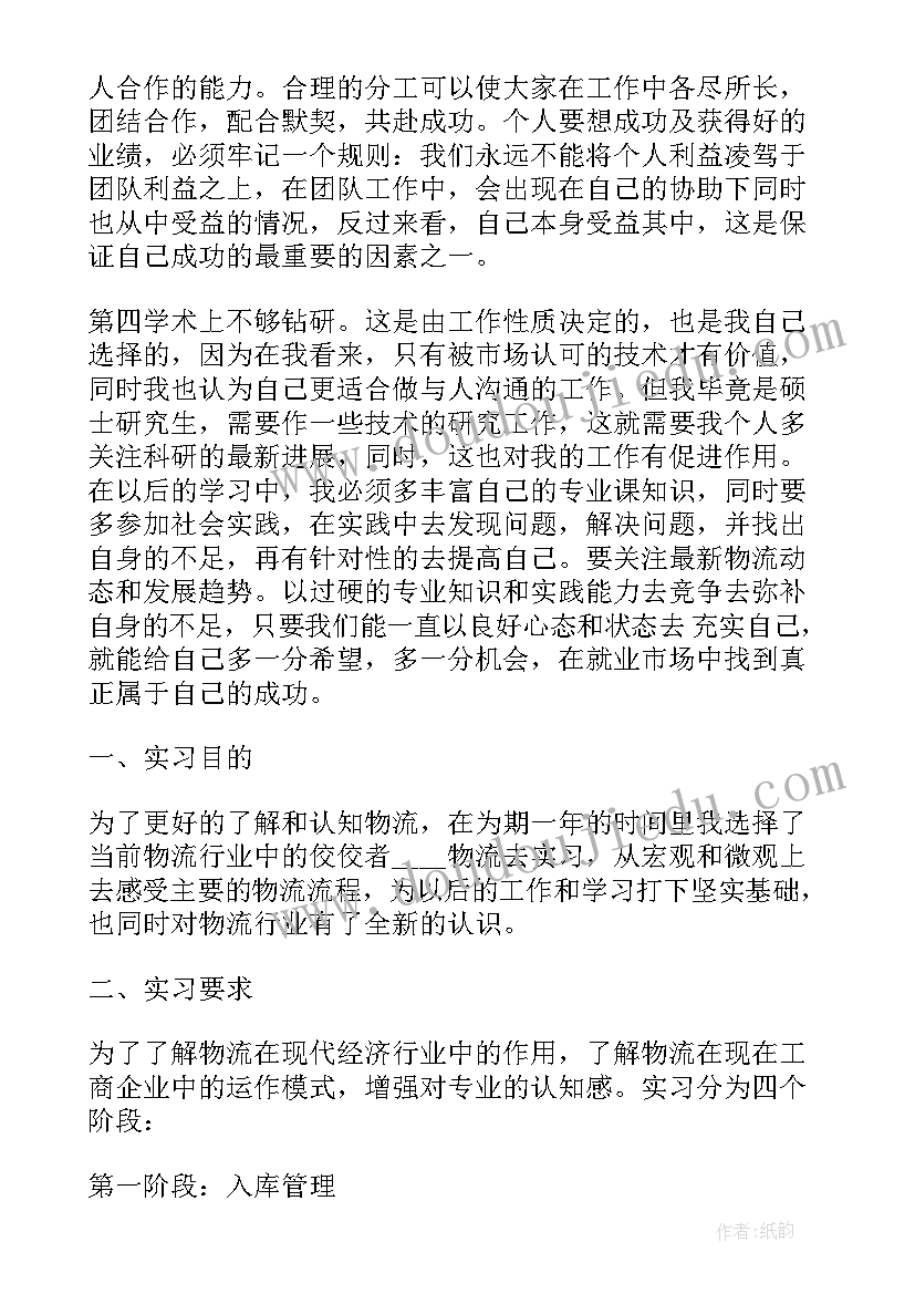 2023年物流跟车员工作总结(模板7篇)