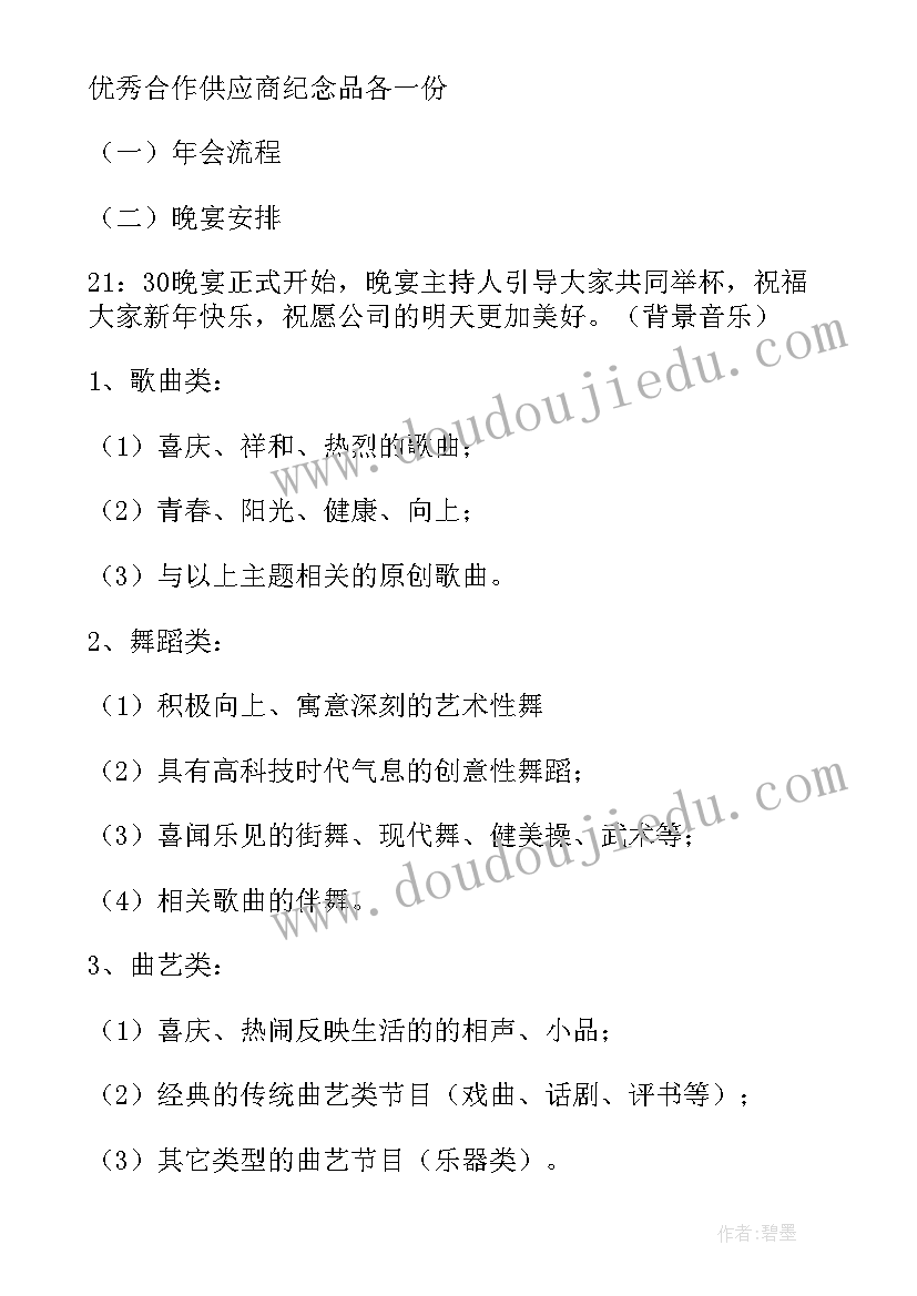 电商年会节目创意简单 公司年会策划方案(汇总9篇)