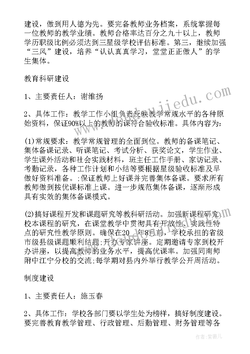 最新民办学校督学职务 学年民办学校工作计划(实用8篇)