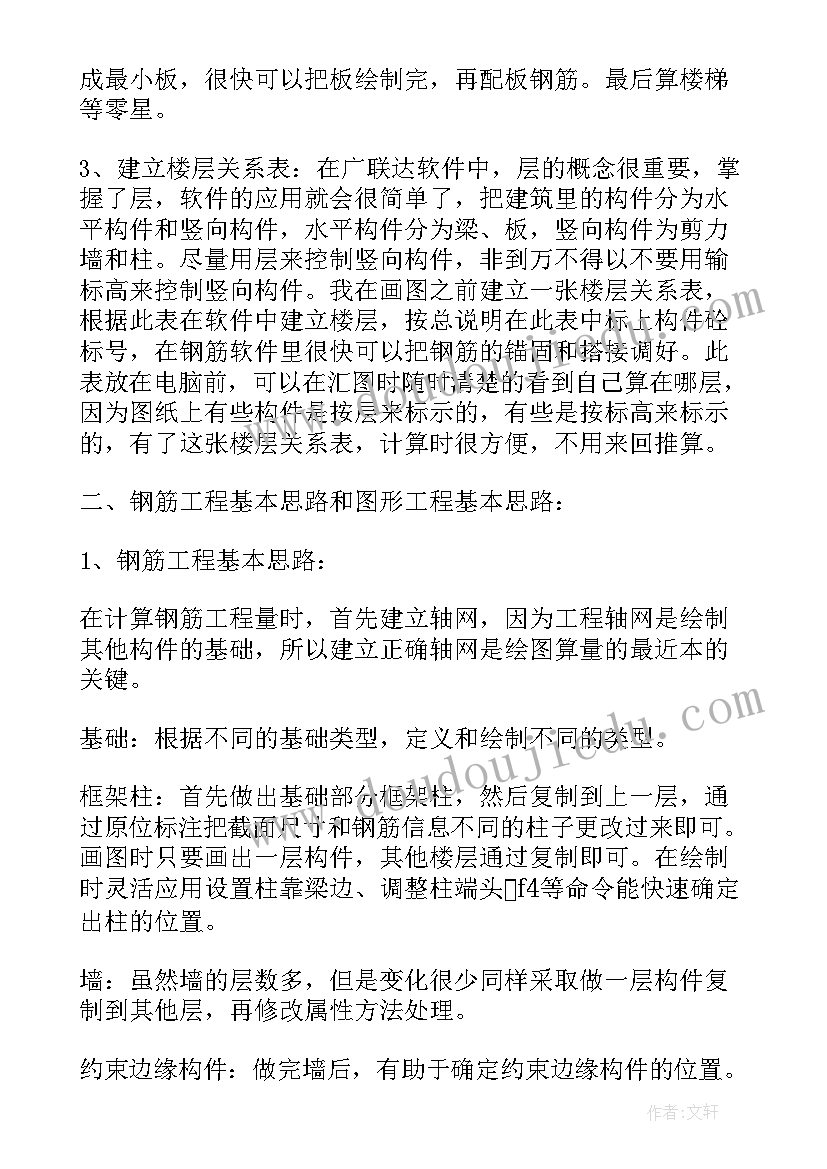 2023年广联达软件心得体会(精选5篇)