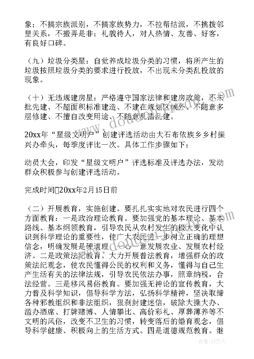 最新网络评比方案(实用8篇)