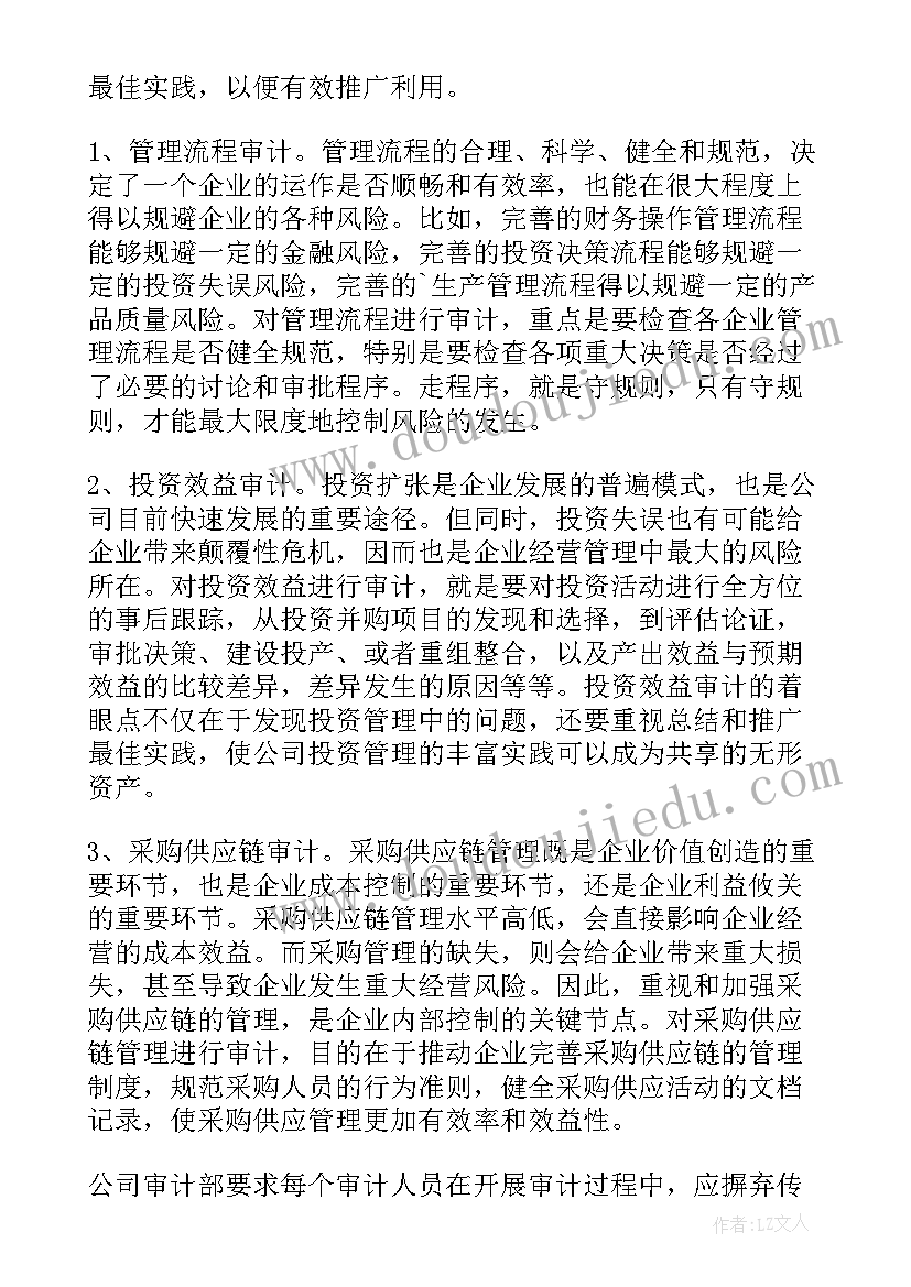 2023年子公司审计计划 公司审计工作计划(优质5篇)