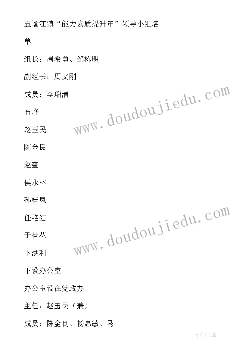 2023年培养学生综合素质能力 村干部素质能力提升工作总结(通用5篇)