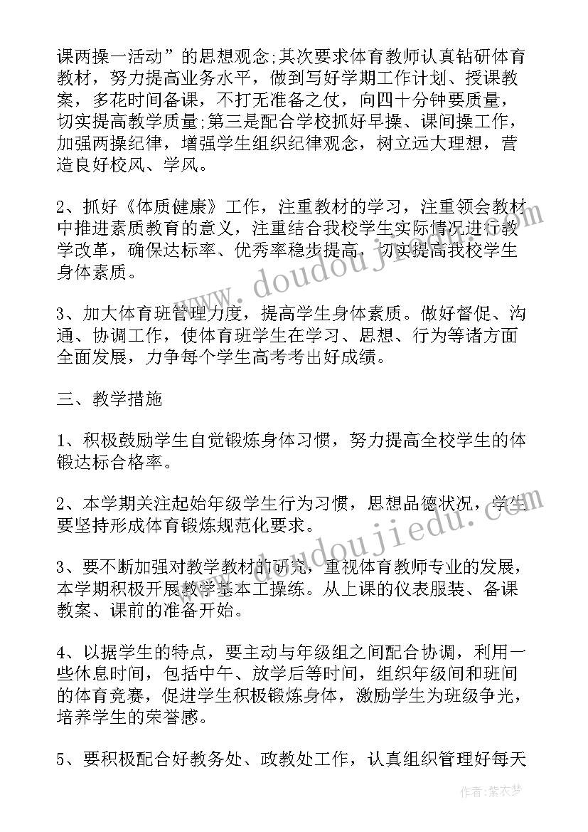 高中体育教师学期工作总结(模板8篇)