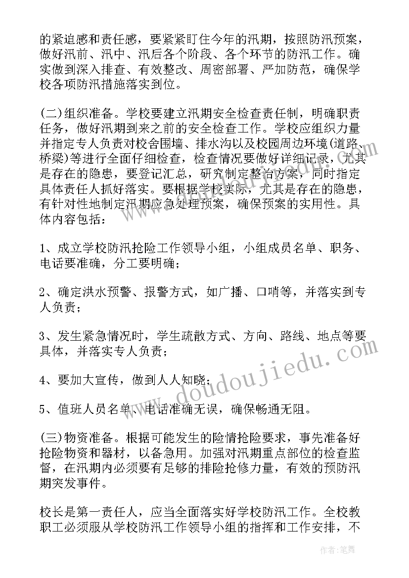 防台防汛应急预案方案审批意见(优秀15篇)