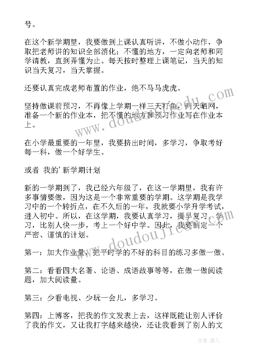 最新小学生新年计划 小学级新年计划(通用8篇)