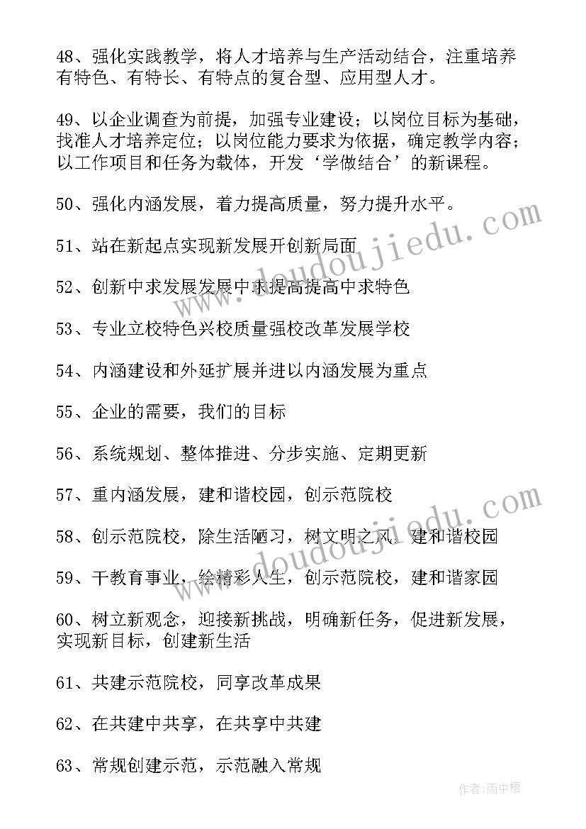 最新示范校建设总结报告 示范校建设标语(模板8篇)