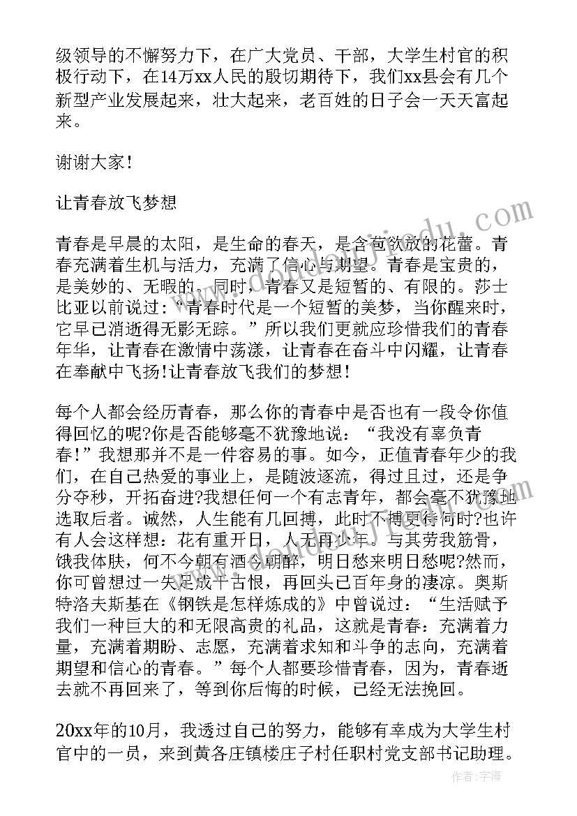 2023年大学生村官农村工作的总结(优秀13篇)