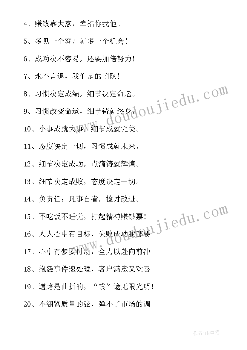 最新销售团队名称和激励口号霸气(大全14篇)