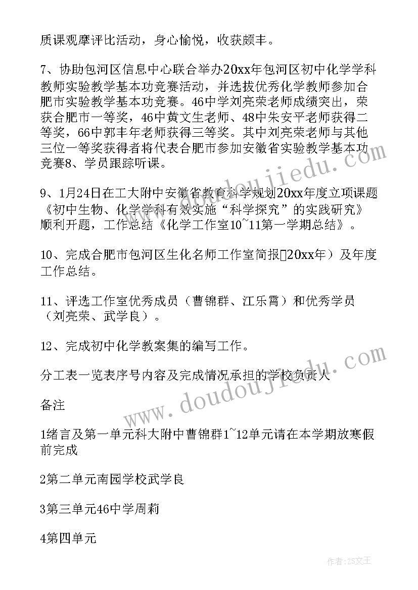 2023年舍务部工作汇报 学年第一学期工作室工作总结(汇总15篇)