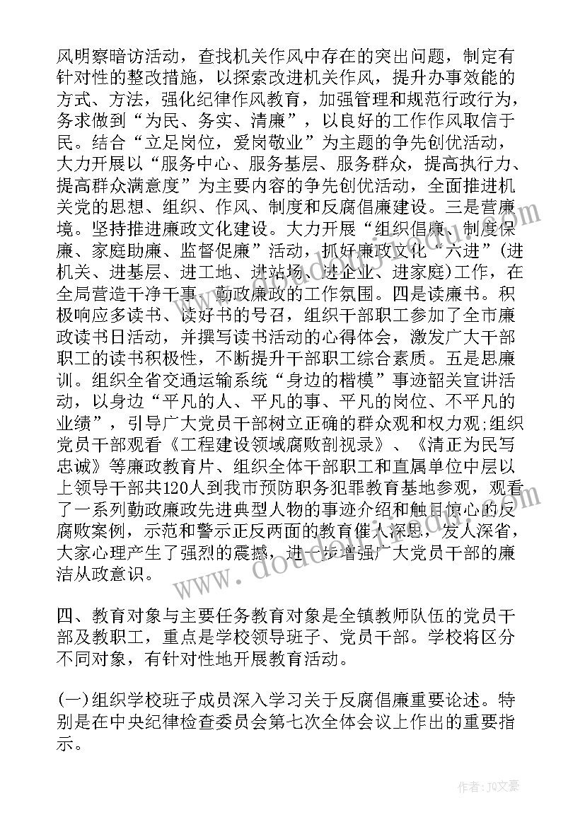 师德建设教育月活动总结(模板20篇)