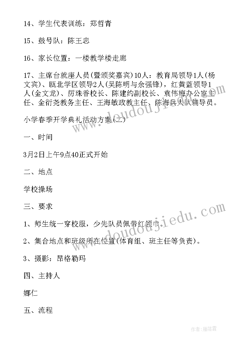 最新家长学校开学典礼的心得体会(大全18篇)