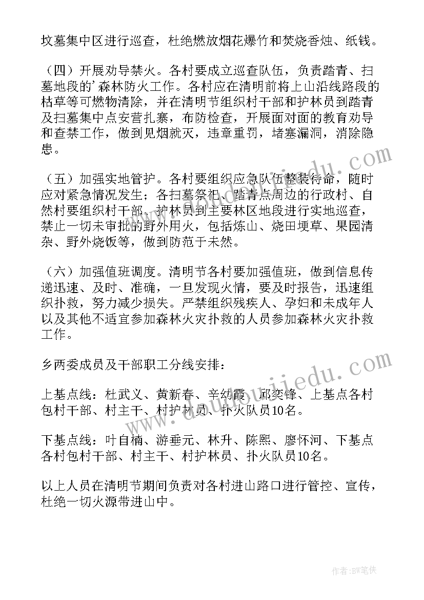 最新森林草原防灭火工作安排部署 森林草原防灭火实施方案(大全8篇)