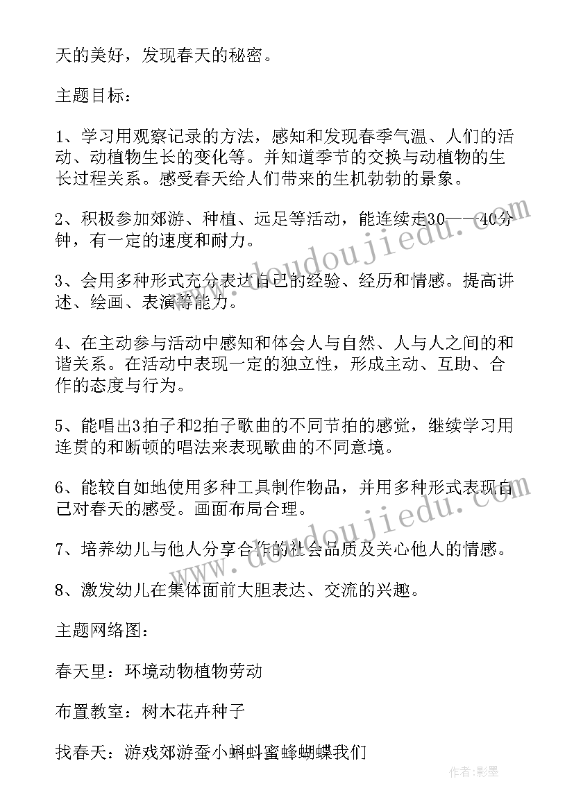 最新春天的树教案大班语言(优秀15篇)