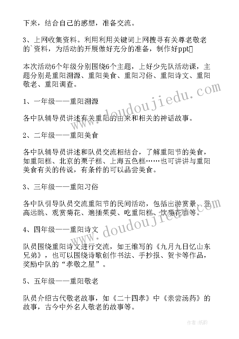 九九重阳节关爱老人标题 九九重阳节关爱老人活动方案(实用8篇)