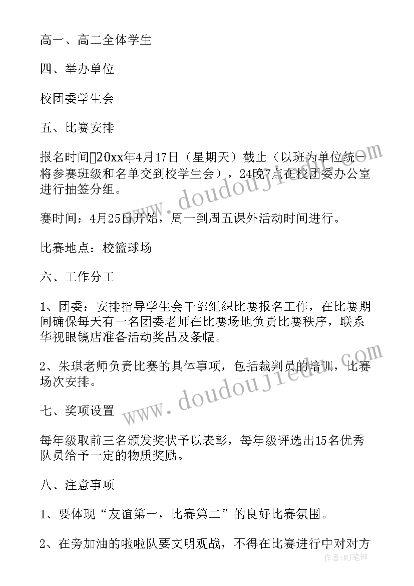 2023年小学生篮球比赛总结一百字(实用8篇)