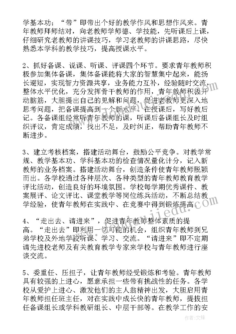 2023年骨干教师培养总结(精选10篇)