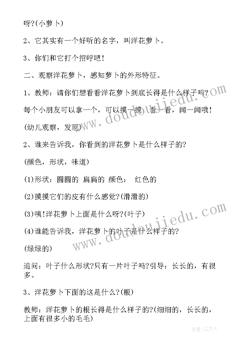 幼儿园父与子教案及反思 幼儿园观察教案心得体会(优秀9篇)