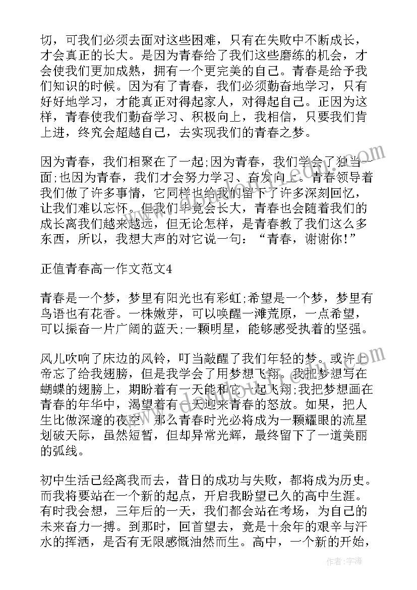 青春正值下一句 正值青春奋斗时的演讲稿(汇总8篇)