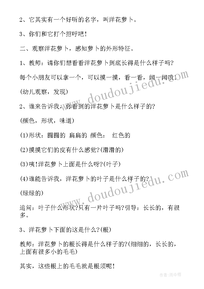 教案的幼儿园(模板14篇)