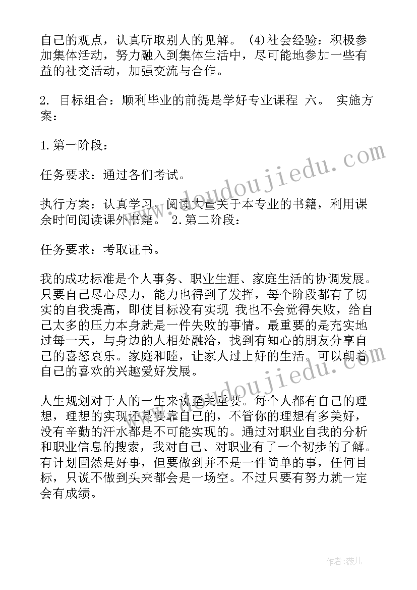 医生职业规划(通用8篇)