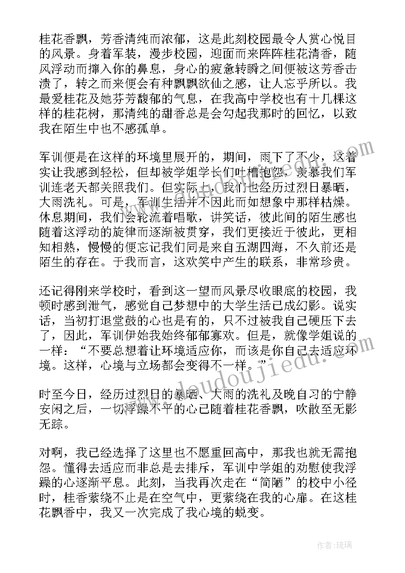 军训个人总结(优质11篇)