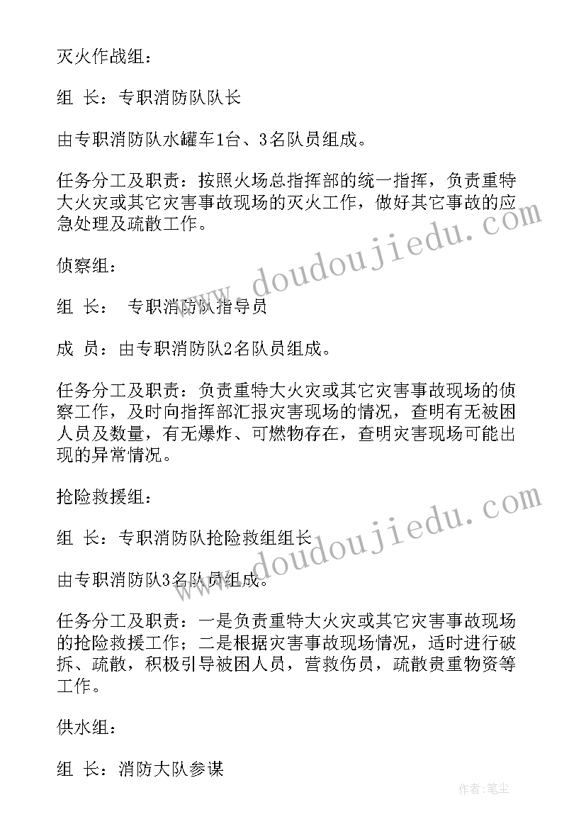 场所消防应急预案(优秀8篇)