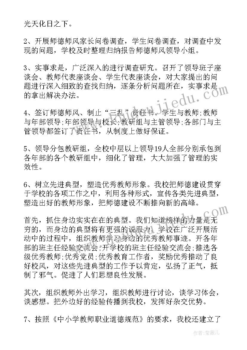 2023年小学教师师德工作总结(通用6篇)