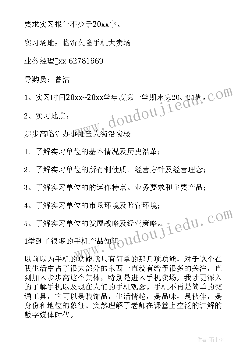 2023年手机社会实践报告表格(大全8篇)