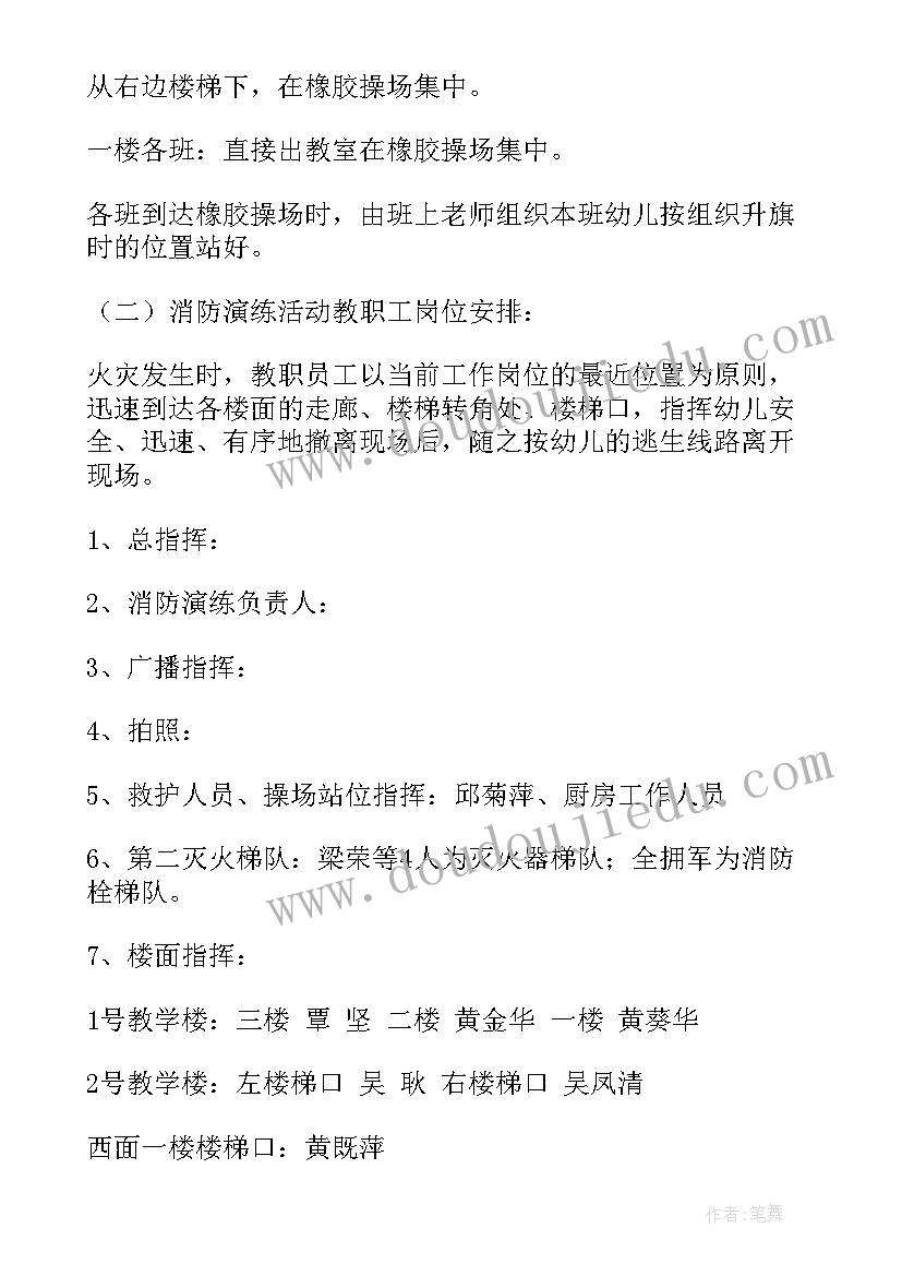 最新幼儿园消防方案主要内容 幼儿园消防安全保障方案(实用8篇)