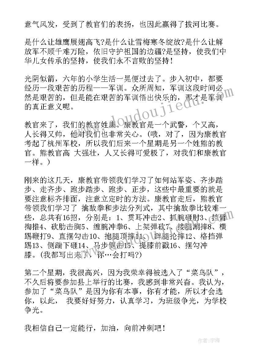 2023年军训心得体会(汇总12篇)