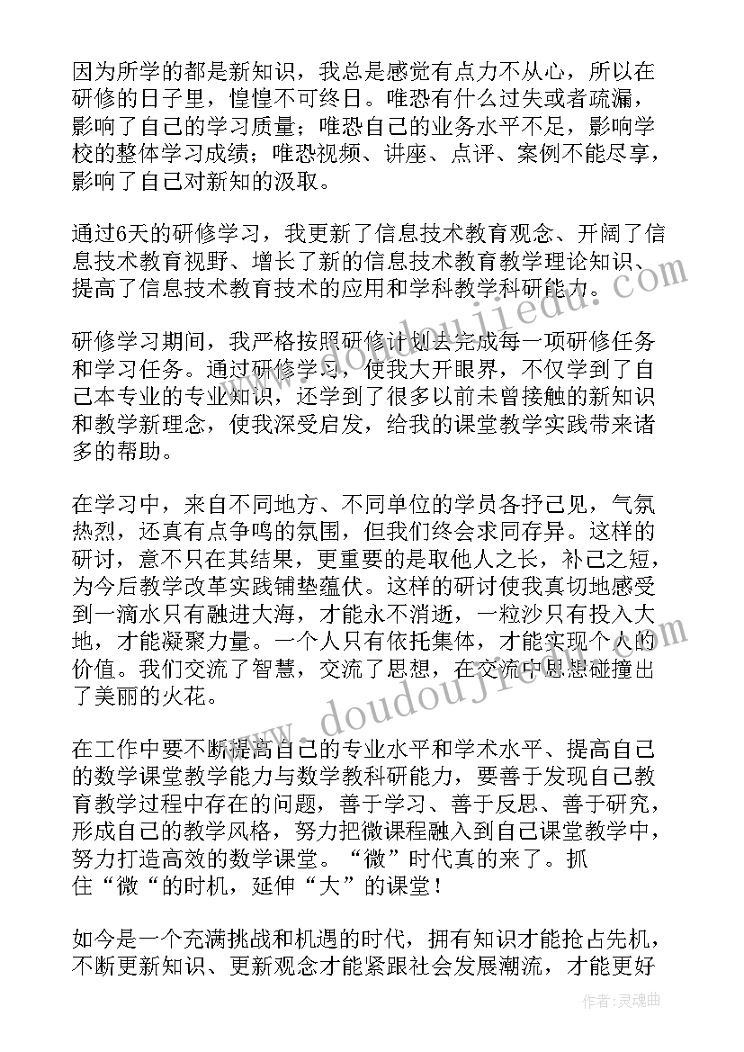 最新教师网络的研修总结与反思(优质14篇)