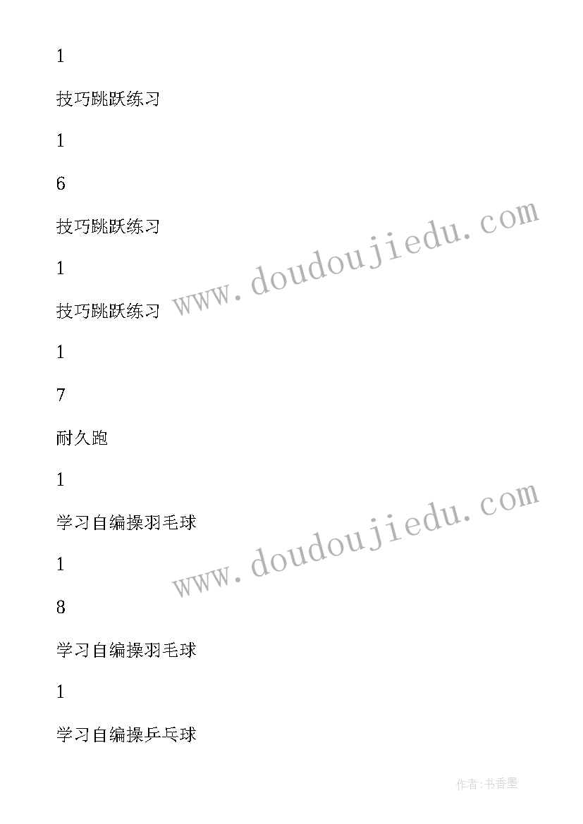 2023年八年级体育教学计划及进度表(汇总20篇)