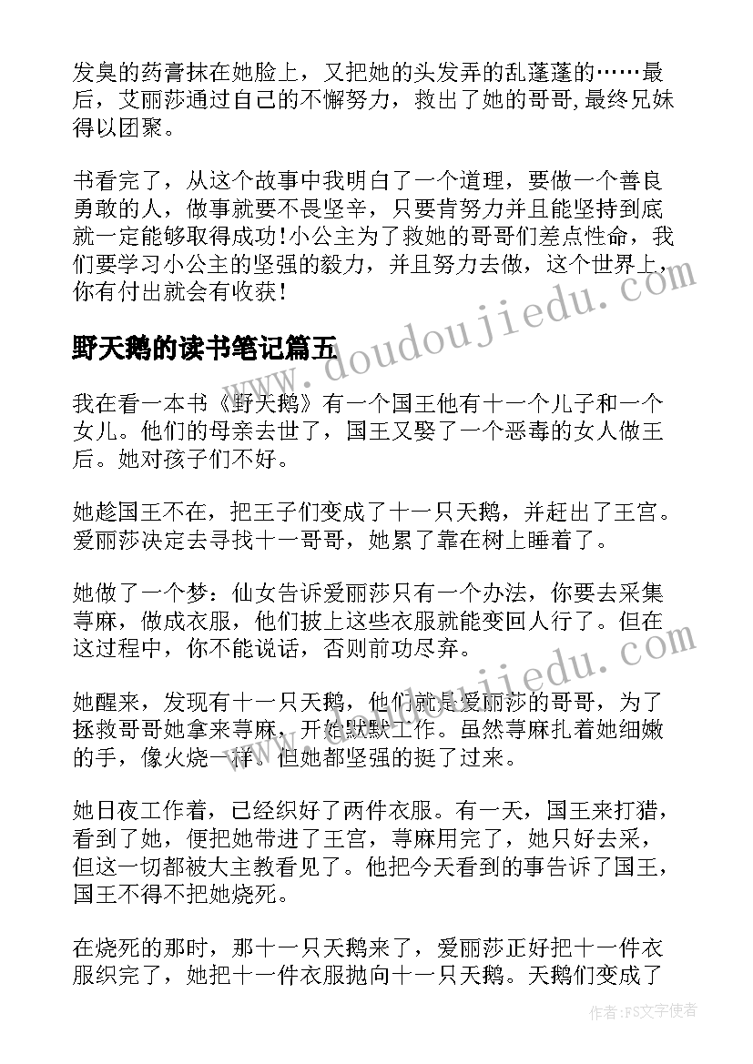 2023年野天鹅的读书笔记(实用12篇)