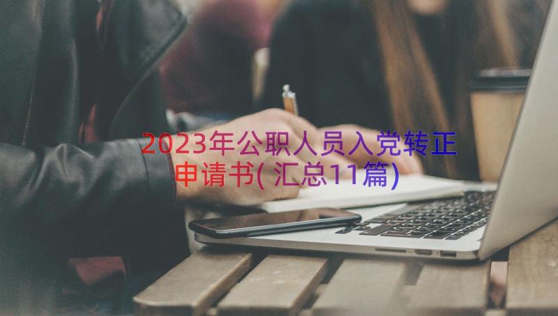 2023年公职人员入党转正申请书(汇总11篇)