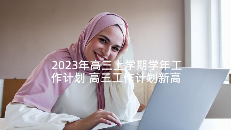 2023年高三上学期学年工作计划 高三工作计划新高三工作计划(精选7篇)