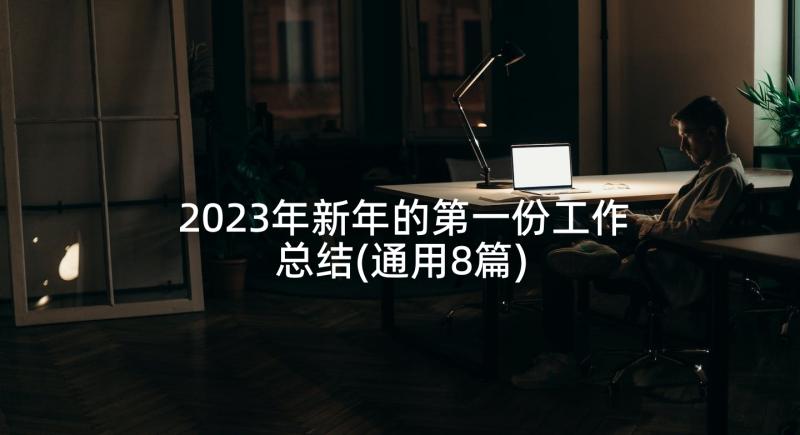 2023年新年的第一份工作总结(通用8篇)